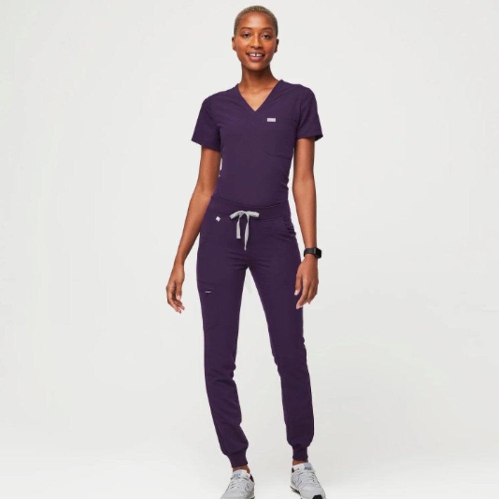 Figs Purple Shadow Scrub Set S/LT